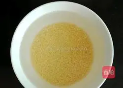 Illustration of how to nourish the stomach millet porridge (baby complementary food) 1