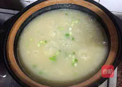 Pork liver porridge Illustration of how to do it 12