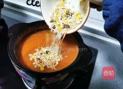 Illustration of how to make carrot oatmeal porridge 10