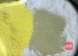 Illustration of how to make stick noodle cakes 1