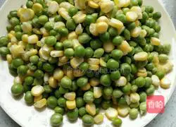 Illustration of how to cook sausage and rice 2