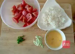 Recipe for tomato fried egg rice bowl Illustration 4