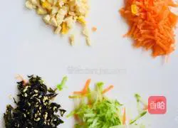 Illustration of how to make rice balls 2