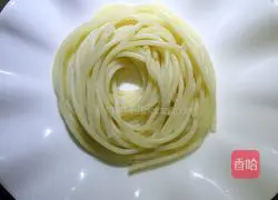 Illustration of how to make spaghetti with meat sauce 3