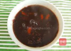 Illustration of how to make Sihongtang 4