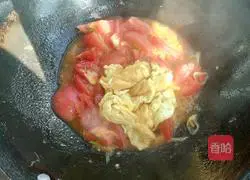 Saute tomatoes Illustration of how to make egg bowl with rice 11