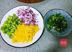 Illustration of how to cook sausage and rice 4