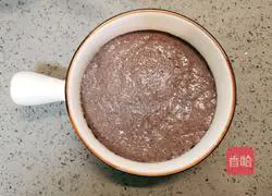 Illustration of how to make black rice cake 11