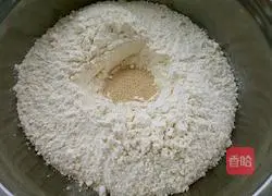 Illustration of how to make scallion rolls 2