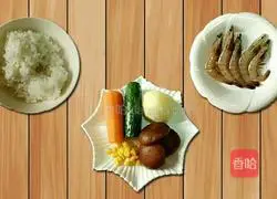 Illustration of how to make risotto 1