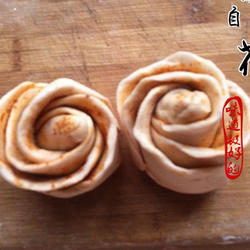 Homemade rose rolls