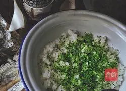 Illustration of how to make nutritious and beautiful bento broccoli rice balls 3