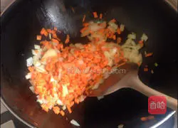 Illustration of how to make pasta with colorful tomato sauce 6