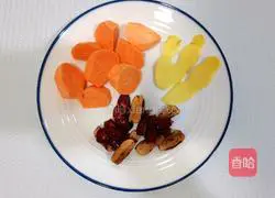 Illustration of how to make sweet potato porridge 2