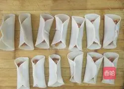 Illustration of how to make corn meat pot stickers 9