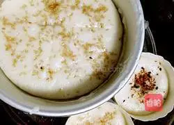 Milk-flavored sticky rice cake (flour version) recipe 9