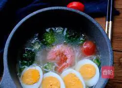 Illustration of how to make stone pot rice noodles 7