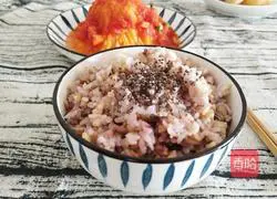 Illustration of how to make multi-grain rice that is essential for weight loss 11