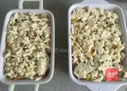 Illustration of how to make gratin rice with minced meat and vegetables 8