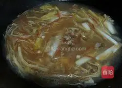 Stewed Noodles Illustration of how to do it 6