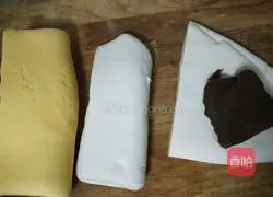 Pumpkin rolls with bean paste Practice illustration 4