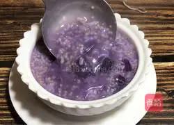 Purple Sweet Potato Double Rice Porridge Recipe Illustration 9