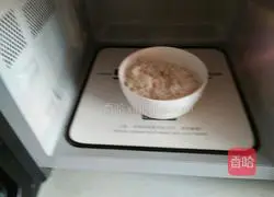 Pork floss and ham Illustration of making rice balls 2