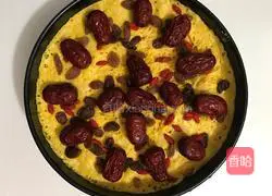 Illustration of how to make pumpkin hair cake 11