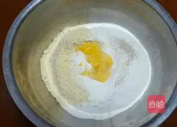 Illustration of how to make millet hair cake 2