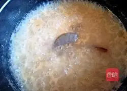 Illustration of how to make shrimp porridge 10