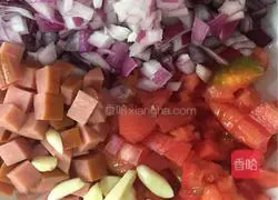 Illustration of how to make tomato pasta 2