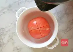 Illustration of how to make tomato and mushroom pearl noodles 4