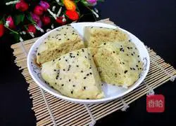 Illustration of how to make millet noodle cake 7