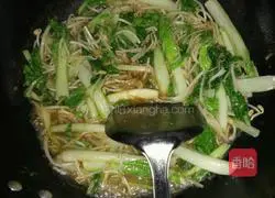 Illustration of how to make fried rice noodles 2