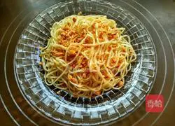 Illustration of how to make cold noodles with mushroom sauce 8