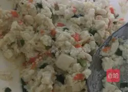 Tofu Illustration of how to make pot stickers 2