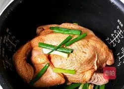 Illustration of rice cooker baked chicken 16