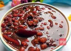 Illustration of how to make red bean, barley and millet porridge 10