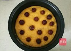 Illustration of how to make pumpkin hair cake 10