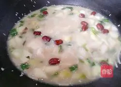 Illustration of how to make oil porridge 6