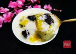 Illustration of how to make pumpkin, candied dates and rice porridge 10