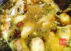 Illustration of home-style braised noodles 6