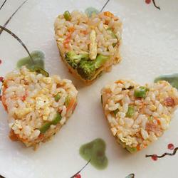 Love colorful rice balls