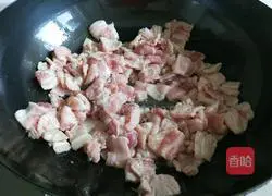 Illustration of how to make braised beans and noodles in iron pot 5