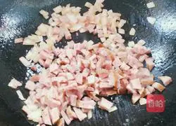 Illustration of how to make red sausage baked rice 8