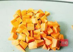 Illustration of how to make sweet potato porridge 2