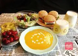 Illustration of how to make hamburger steak 5