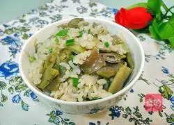 Purple Lentil Braised Rice Recipe Illustration 14