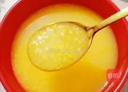 Illustration of making small lump porridge 7