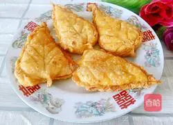 Illustration of how to make willow leaf box 30